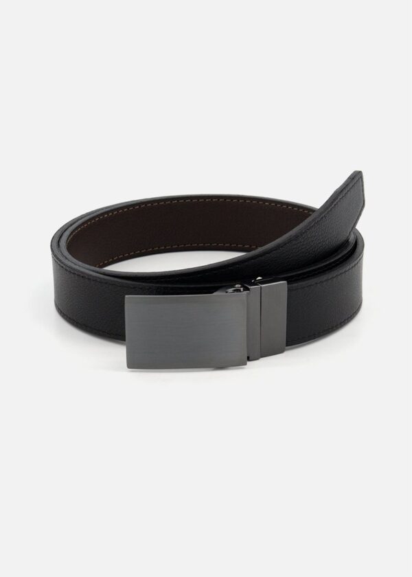 Reversible Solid Buckle Belt