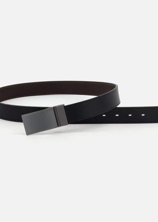 Reversible Solid Buckle Belt