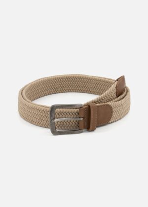 Stretch Woven Belt (Natural)