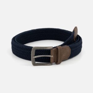 Stretch Woven Belt (Navy)