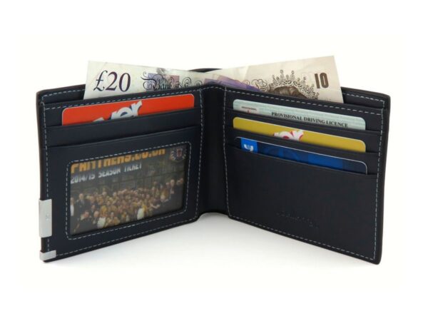 Slim Bifold Men Wallet (Black)
