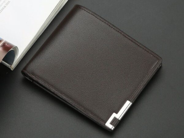 Slim Bifold Men Wallet (Coffee)