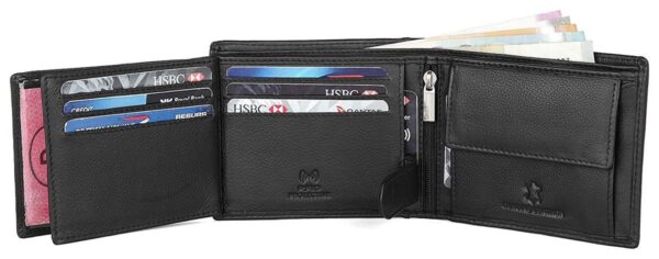 High Quality Leather Wallet (Black)