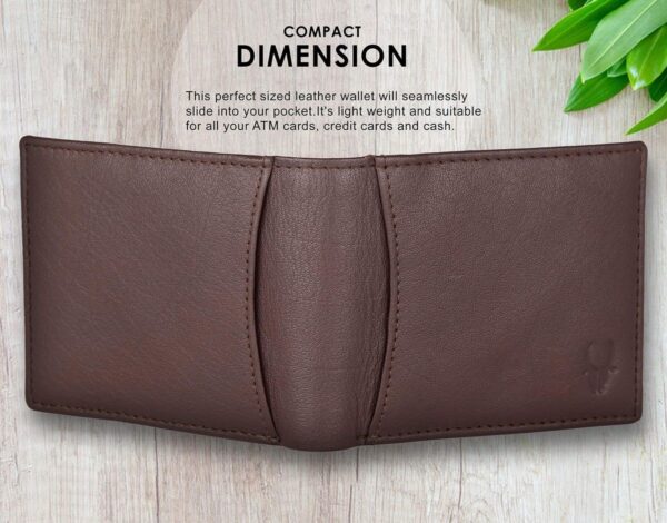 High Quality Leather Wallet (Dark Brown)