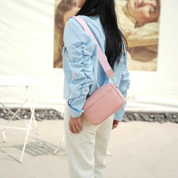 Crossbody Bag for Women (Pink)
