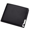 Slim Bifold Men Wallet (Black)